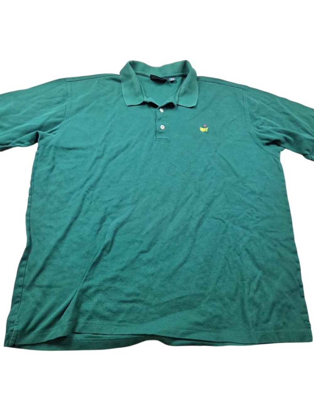 Masters Collection Polo Shirt Mens 2XL Green Short Sleeve